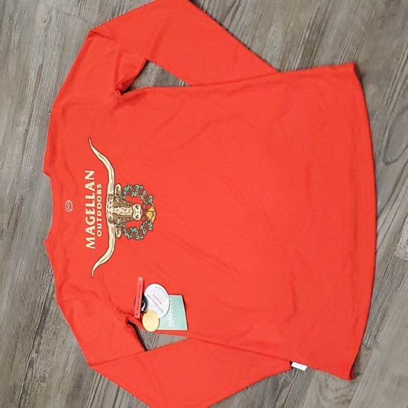 Magellan Outdoors Holiday Collection Christmas Boyfriend Fit Shirt Size XS - Picture 1 of 5